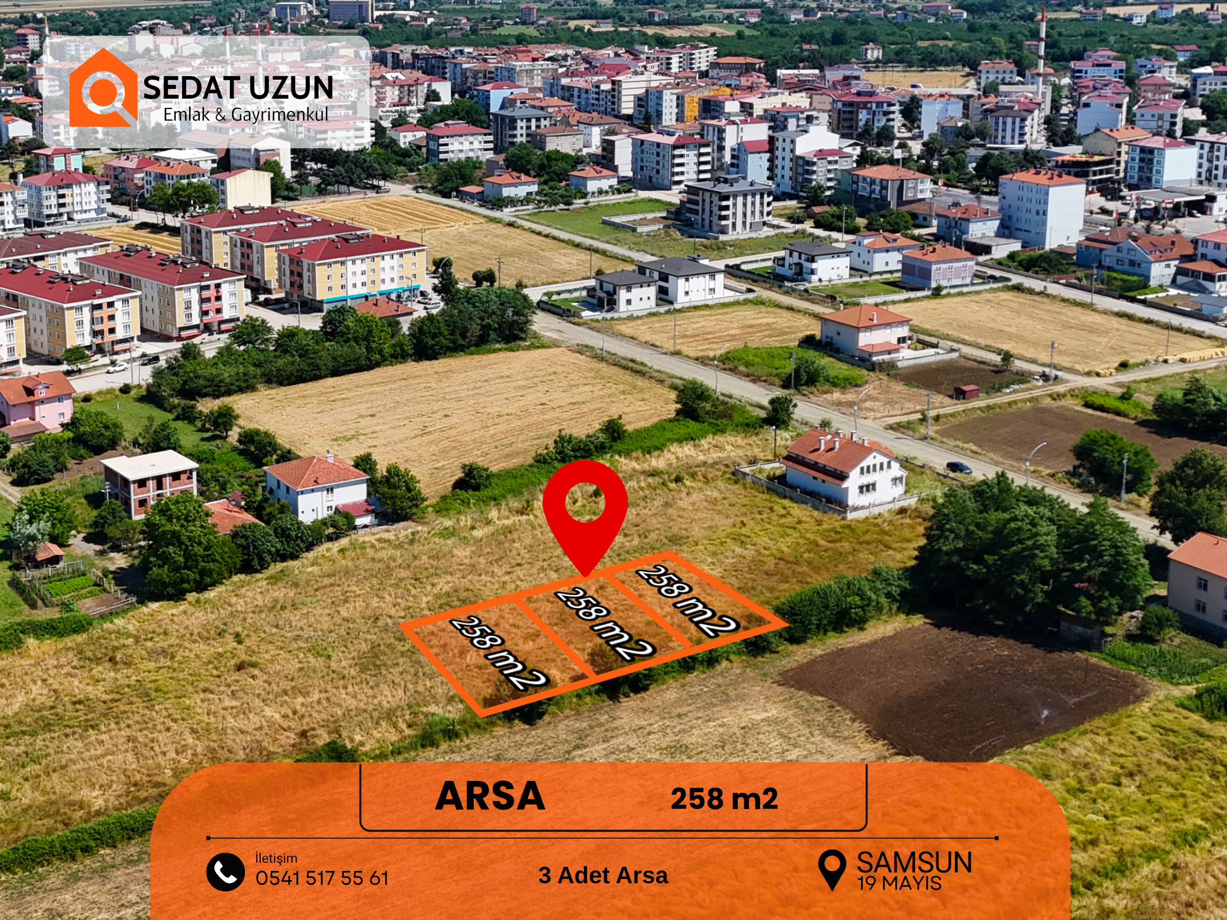 Bahçelievler'de Yatırımlık 3 Arsa: 774 m², 15 Daire İmkanı